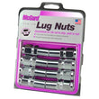 Load image into Gallery viewer, McGard Hex Lug Nut (Long Shank - 1in. / Duplex) - 9/16-18 / 7/8 Hex / 2.425in. L (8-Pack) - Chrome - Detail View