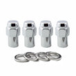 Load image into Gallery viewer, McGard Hex Lug Nut (Reg. Shank - .746in.) 1/2-20 / 13/16 Hex / 1.65in. Length (4-Pack) - Chrome - Main Product View