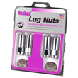 Load image into Gallery viewer, McGard Hex Lug Nut (X-Long Shank - 1.365in.) 7/16-20 / 13/16 Hex / 2.27in. Length (4-Pack) - Chrome - Side View