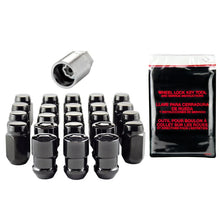 Load image into Gallery viewer, McGard Jeep Wrangler Hex Install Kit (Cone Seat) 1/2-20 / 13/16 Hex (18 Lug Nuts / 5 Locks) - Black - Main Product View