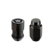 Load image into Gallery viewer, McGard Jeep Wrangler Hex Install Kit (Cone Seat) 1/2-20 / 13/16 Hex (18 Lug Nuts / 5 Locks) - Black - Back View