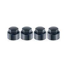 Load image into Gallery viewer, McGard Nylon Lug Caps For PN 24010-24013 (4-Pack) - Black - Installation View