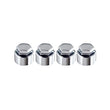 Load image into Gallery viewer, McGard Nylon Lug Caps For PN 24010-24013 (4-Pack) - Chrome - Main Product View
