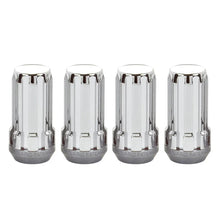Load image into Gallery viewer, McGard SplineDrive Lug Nut (Cone Seat) 1/2-20 / 1.60in. Length (4-Pack) - Chrome (Req. Tool) - Installation View