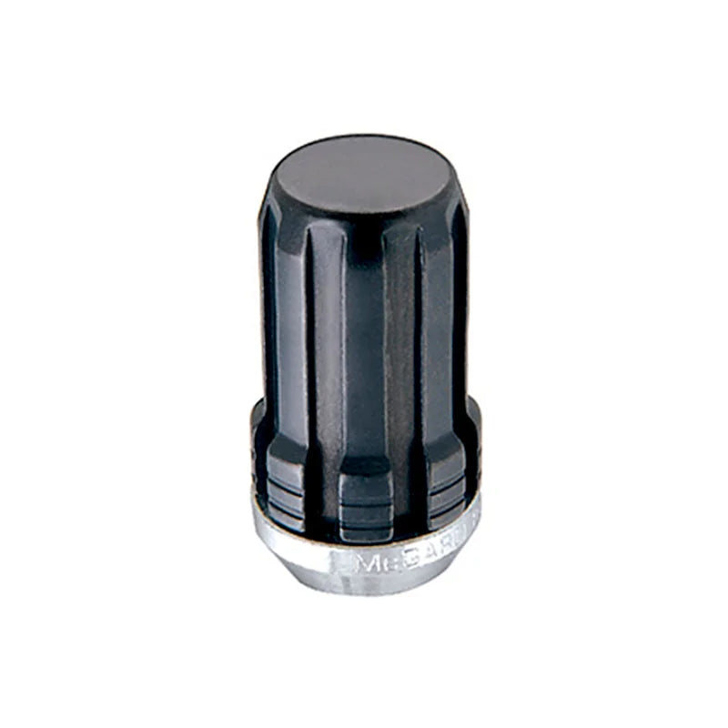 McGard SplineDrive Lug Nut (Cone Seat) M14X1.5 / 1.648in. Length (4-Pack) - Black (Req. Tool) - Installation View