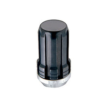 Load image into Gallery viewer, McGard SplineDrive Lug Nut (Cone Seat) M14X1.5 / 1.935in. Length (4-Pack) - Black (Req. Tool) - Side View