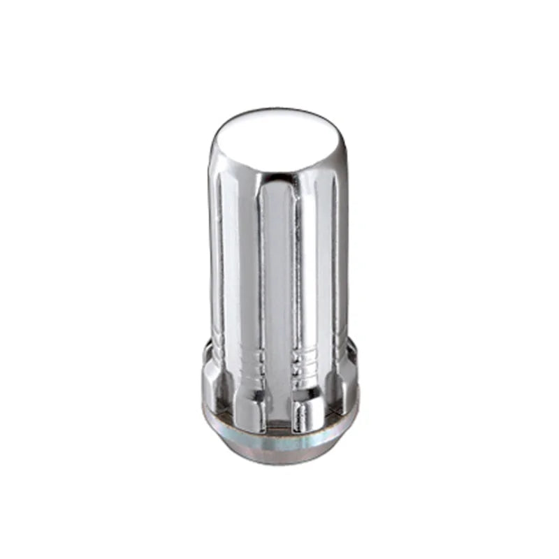 McGard SplineDrive Lug Nut (Cone Seat) M14X1.5 / 1.935in. Length (4-Pack) - Chrome (Req. Tool) - Main Product View