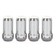 Load image into Gallery viewer, McGard SplineDrive Lug Nut (Cone Seat) M14X1.5 / 1.935in. Length (4-Pack) - Chrome (Req. Tool) - Detail View