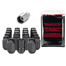 Load image into Gallery viewer, McGard SplineDrive Tuner 23-PC Jeep JL Install Kit w/Locks &amp; Tool (Cone) M14X1.5 / 22m Hex - Black - Side View