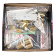 Load image into Gallery viewer, McGard SplineDrive Tuner 4 Lug Install Kit w/Locks &amp; Tool (Cone) M12X1.25 / 13/16 Hex - Gold - Installation View