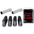 Load image into Gallery viewer, McGard SplineDrive Tuner 4 Lug Install Kit w/Locks &amp; Tool (Cone) M12X1.5 / 13/16 Hex - Black - Main Product View