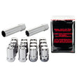 Load image into Gallery viewer, McGard SplineDrive Tuner 4 Lug Install Kit w/Locks &amp; Tool (Cone) M12X1.5 / 13/16 Hex - Chrome - Main Product View