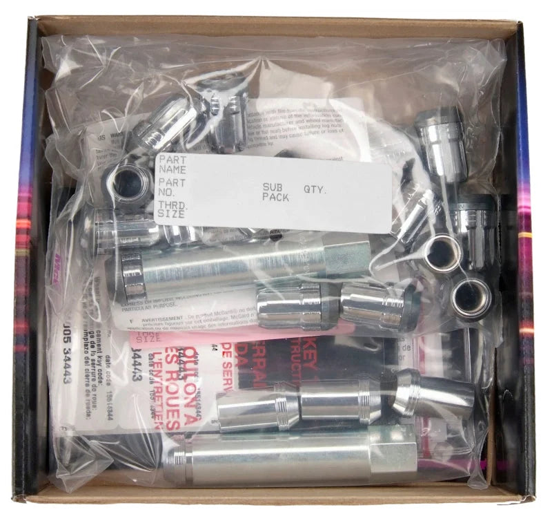 McGard SplineDrive Tuner 4 Lug Install Kit w/Locks & Tool (Cone) M12X1.5 / 13/16 Hex - Chrome - Additional View 5