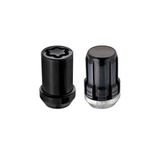 Load image into Gallery viewer, McGard SplineDrive Tuner 5 Lug Install Kit w/Locks &amp; Tool (Cone) M12X1.25 / 13/16 Hex - Black - Main Product View