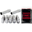 Load image into Gallery viewer, McGard SplineDrive Tuner 5 Lug Install Kit w/Locks &amp; Tool (Cone) M12X1.25 / 13/16 Hex - Chrome - Side View