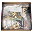 Load image into Gallery viewer, McGard SplineDrive Tuner 5 Lug Install Kit w/Locks &amp; Tool (Cone) M12X1.25 / 13/16 Hex - Gold - Installation View