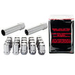 Load image into Gallery viewer, McGard SplineDrive Tuner 5 Lug Install Kit w/Locks &amp; Tool (Cone) M12X1.5 / 13/16 Hex - Chrome - Side View