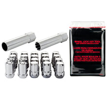 Load image into Gallery viewer, McGard SplineDrive Tuner 5 Lug Install Kit w/Locks &amp; Tool (Cone) M12X1.5 / 13/16 Hex - Chrome - Side View