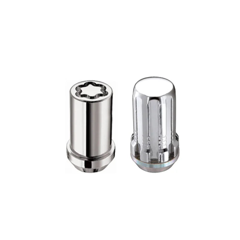 McGard SplineDrive Tuner 5 Lug Install Kit w/Locks & Tool (Cone) M14X1.5 / 22mm Hex - Chrome - Main Product View