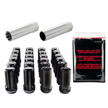 Load image into Gallery viewer, McGard SplineDrive Tuner 6 Lug Install Kit w/Locks &amp; Tool (Cone) M14X1.5 / 1in. Hex - Blk - Side View