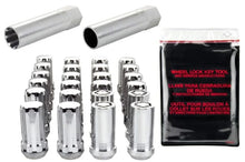 Load image into Gallery viewer, McGard SplineDrive Tuner 6 Lug Install Kit w/Locks &amp; Tool (Cone) M14X1.5 / 22mm Hex - Chrome - Installation View