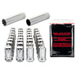 Load image into Gallery viewer, McGard SplineDrive Tuner 8 Lug Install Kit w/Locks &amp; Tool (Cone) M14X1.5 / 22mm Hex - Chrome - Side View