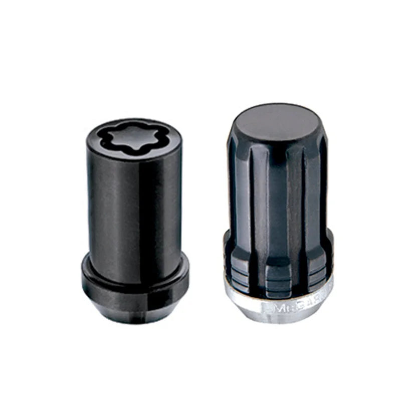 McGard SplineDrive Tuner Jeep 23pc. Kit (Cone) 1/2-20 / 13/16 Hex (18 Lug Nuts / 5 Locks) - Blk - Back View