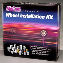 Load image into Gallery viewer, McGard SplineDrive Tuner Jeep 23pc. Kit (Cone) 1/2-20 / 13/16 Hex (18 Lug Nuts / 5 Locks) - Chrome - Back View