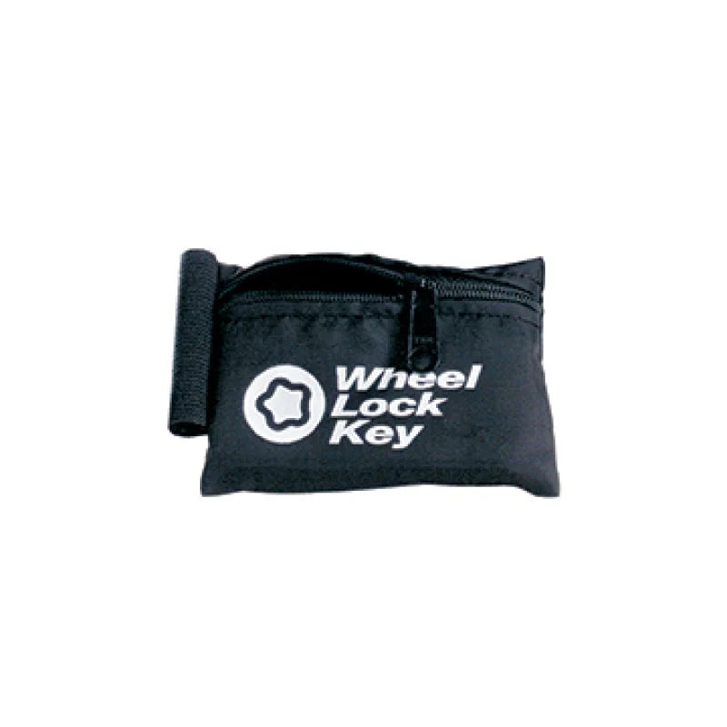 McGard Wheel Key Lock Storage Pouch - Black - Detail View