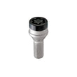 Load image into Gallery viewer, McGard Wheel Lock Bolt Set - 4pk. (Cone Seat) M12X1.25 / 19mm Hex / 25.6mm Shank Length - Black - Side View