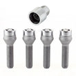 Load image into Gallery viewer, McGard Wheel Lock Bolt Set - 4pk. (Cone Seat) M12X1.5 / 21mm Hex / 36.3mm Shank Length - Chrome - Main Product View