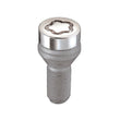 Load image into Gallery viewer, McGard Wheel Lock Bolt Set - 4pk. (Cone Seat) M14X1.5 / 17mm Hex / 29.0mm Shank Length - Chrome - Side View