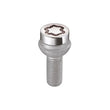 Load image into Gallery viewer, McGard Wheel Lock Bolt Set - 4pk. (Radius Seat) M12X1.5 / 17mm Hex / 27.9mm Shank Length - Chrome - Main Product View