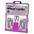 Load image into Gallery viewer, McGard Wheel Lock Bolt Set - 4pk. (Radius Seat) M12X1.5 / 17mm Hex / 39.9mm Shank Length - Chrome - Main Product View
