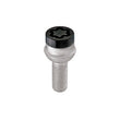 Load image into Gallery viewer, McGard Wheel Lock Bolt Set - 4pk. (Radius Seat) M14X1.5 / 17mm Hex / 26.7mm Shank Length - Black - Side View