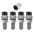 Load image into Gallery viewer, McGard Wheel Lock Bolt Set - 4pk. (Radius Seat) M14X1.5 / 17mm Hex / 28.2mm Shank Length - Black - Main Product View