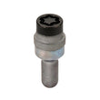 Load image into Gallery viewer, McGard Wheel Lock Bolt Set - 4pk. (Radius Seat) M14X1.5 / 17mm Hex / 28.2mm Shank Length - Black - Back View
