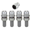Load image into Gallery viewer, McGard Wheel Lock Bolt Set - 4pk. (Radius Seat) M14X1.5 / 17mm Hex / 28.2mm Shank Length - Chrome - Main Product View