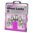 Load image into Gallery viewer, McGard Wheel Lock Bolt Set - 4pk. (Radius Seat) M14X1.5 / 19mm Hex / 35.4mm Shank Length - Chrome - Main Product View
