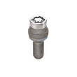 Load image into Gallery viewer, McGard Wheel Lock Bolt Set - 4pk. (Radius Seat) M14X1.5 / 19mm Hex / 35.4mm Shank Length - Chrome - Side View