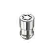 Load image into Gallery viewer, McGard Wheel Lock Nut Set - 4pk. (Cone Seat) 1/2-20 / 3/4 &amp; 13/16 Dual Hex / 1.46in. Length - Chrome - Side View
