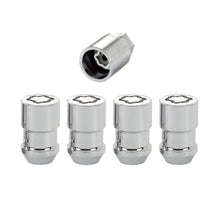 Load image into Gallery viewer, McGard Wheel Lock Nut Set - 4pk. (Cone Seat) 1/2-20 RH-LH / 13/16 Hex / 1.46in. Length - Chrome - Main Product View