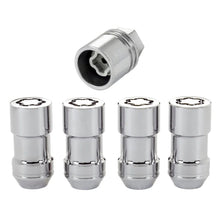 Load image into Gallery viewer, McGard Wheel Lock Nut Set - 4pk. (Cone Seat) 9/16-18 / 7/8 Hex / 1.765in. Length - Chrome - Installation View