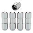 Load image into Gallery viewer, McGard Wheel Lock Nut Set - 4pk. (Cone Seat Duplex) 1/2-20 / 7/8 Hex / 2.5in. Length - Chrome - Side View