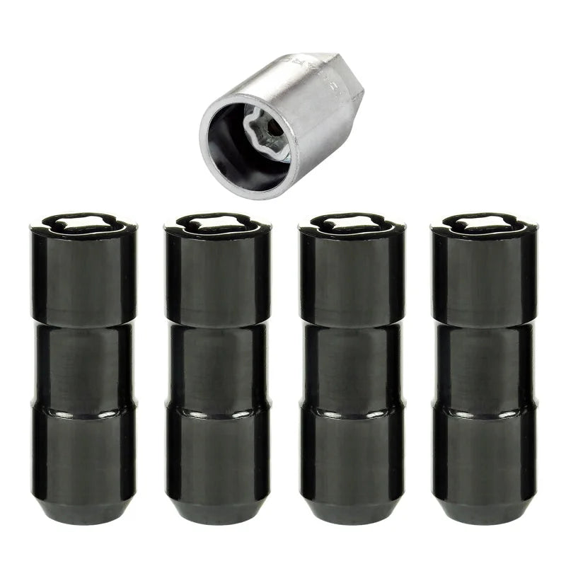 McGard Wheel Lock Nut Set - 4pk. (Cone Seat Duplex) 9/16-18 / 7/8 Hex / 2.5in. Length - Black - Installation View