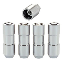 Load image into Gallery viewer, McGard Wheel Lock Nut Set - 4pk. (Cone Seat Duplex) 9/16-18 / 7/8 Hex / 2.5in. Length - Chrome - Detail View