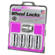 Load image into Gallery viewer, McGard Wheel Lock Nut Set - 4pk. (Cone Seat) M12X1.75 / 13/16 Hex / 1.815in. Length - Chrome - Main Product View