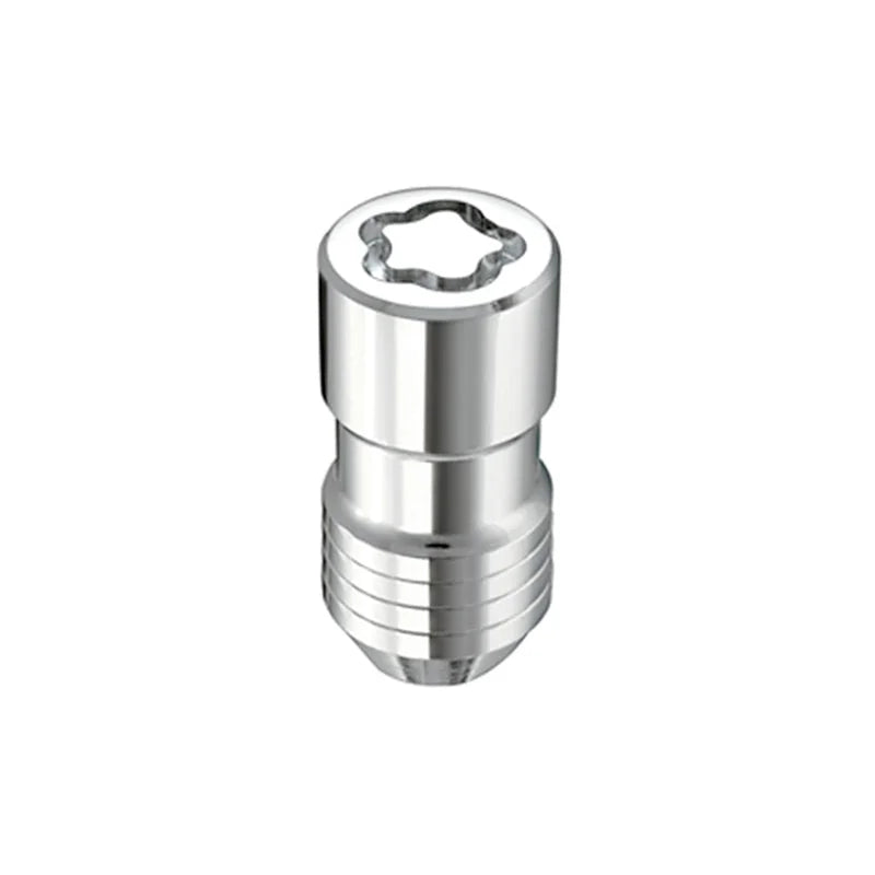 McGard Wheel Lock Nut Set - 4pk. (Cone Seat) M14X1.5 / 21mm & 22mm Dual Hex / 1.639in. L - Chrome - Side View