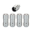 Load image into Gallery viewer, McGard Wheel Lock Nut Set - 4pk. (Cone Seat) M14X1.5 / 21mm &amp; 22mm Dual Hex / 1.965in. L - Chrome - Main Product View