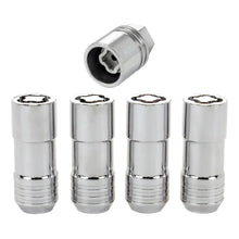 Load image into Gallery viewer, McGard Wheel Lock Nut Set - 4pk. (Cone Seat) M14X2.0 / 13/16 Hex / 2.25in. Length - Chrome - Side View